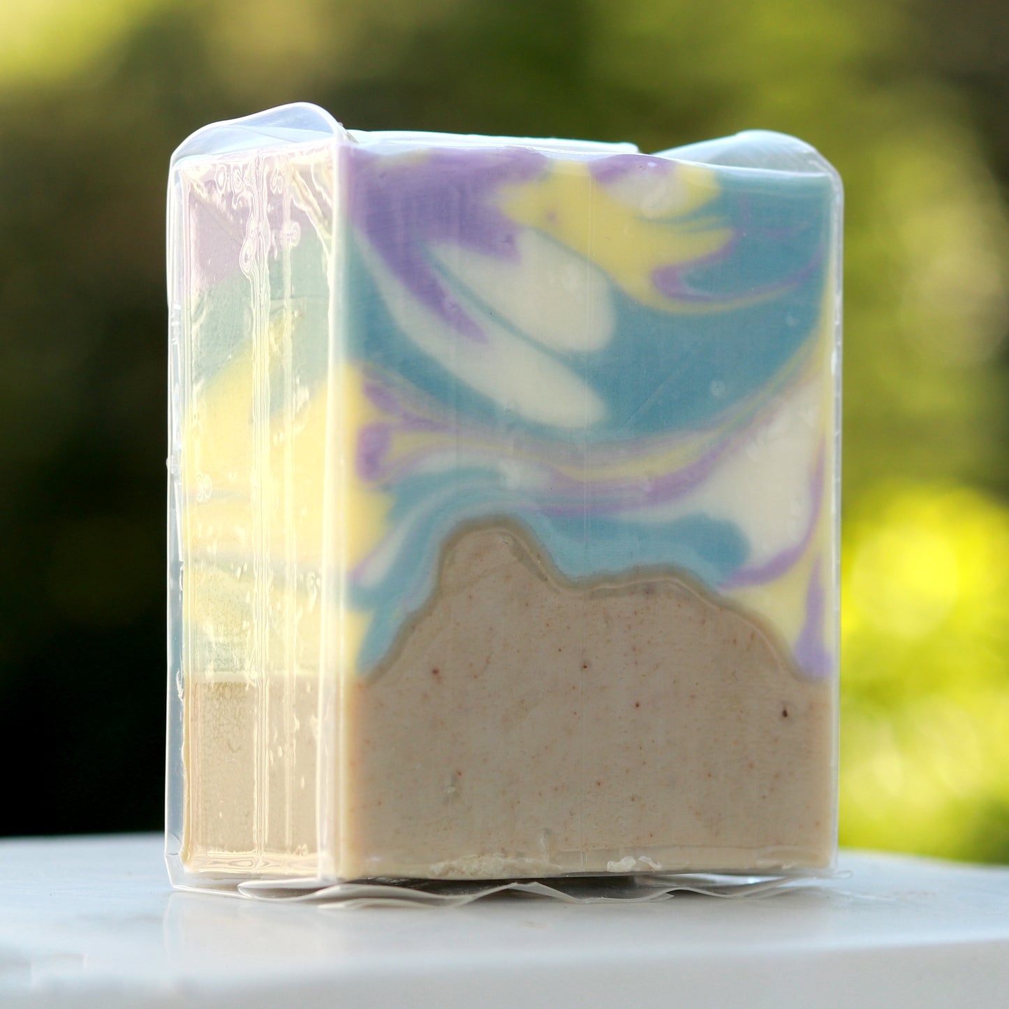 肥雪手工皂 - ⾦銀花獅⼦⼭皂