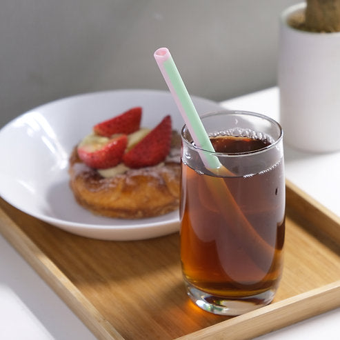 Green One Lab - 【Green One x Little Twin Stars】壹對飲管連餐具袋(兩支裝)