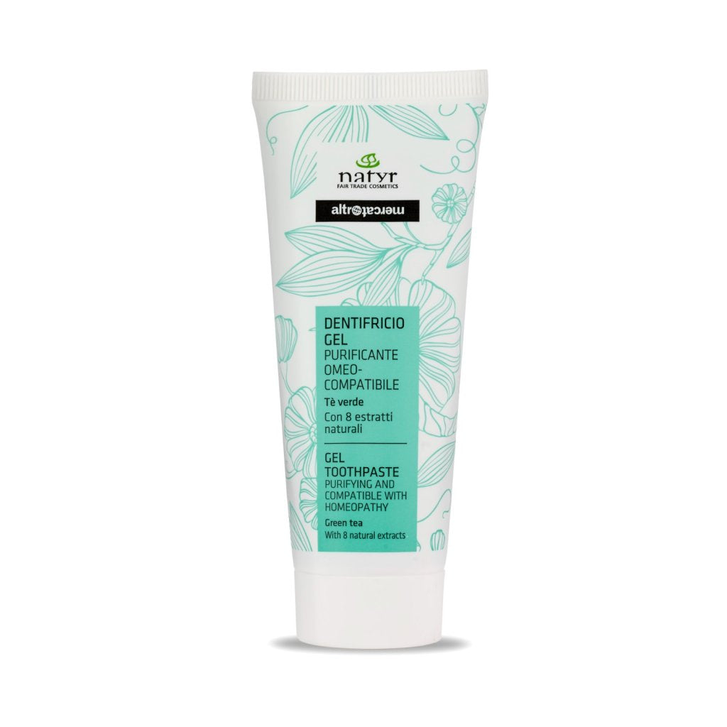FAIR CICLE 公平點 意大利 Natyr 綠茶蘆薈抗菌牙膏 75ml